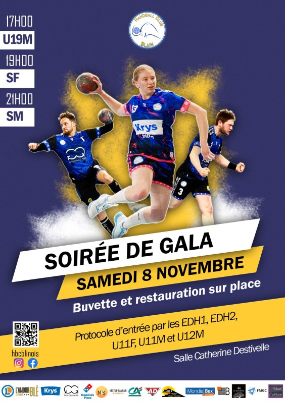 𝐒𝐎𝐈𝐑É𝐄 𝐃𝐄 𝐆𝐀𝐋𝐀 – 𝐇𝐁𝐂 𝐁𝐋𝐀𝐈𝐍 🤾🎉